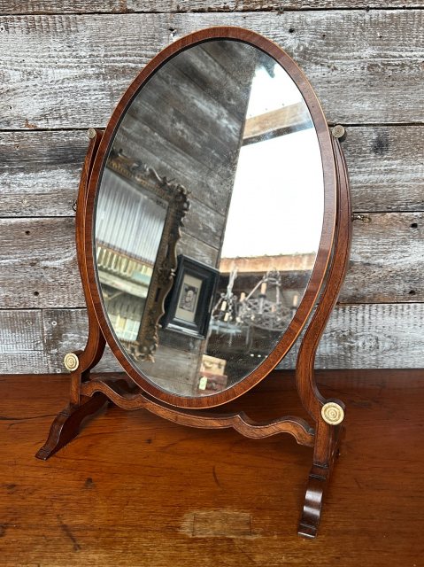 Beautiful Small Victorian Table Top Mirror