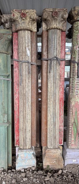 Reclaimed Rustic Teak Columns (5)