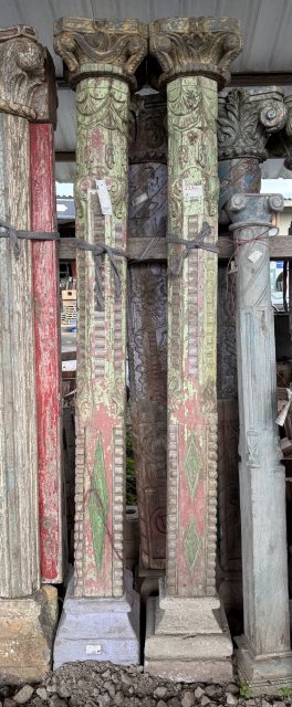 Reclaimed Rustic Teak Columns (6)