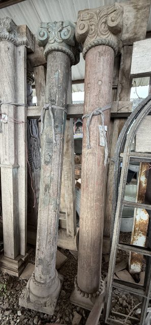 Reclaimed Rustic Teak Columns (7)