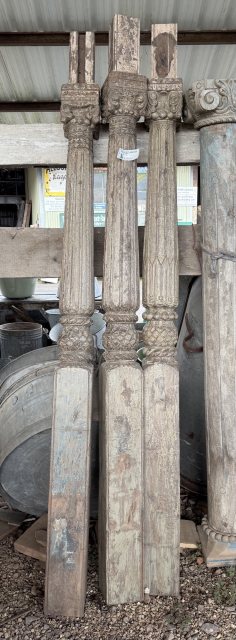 Reclaimed Rustic Teak Columns (8)