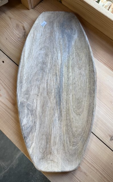 Wooden Oval Platter Board