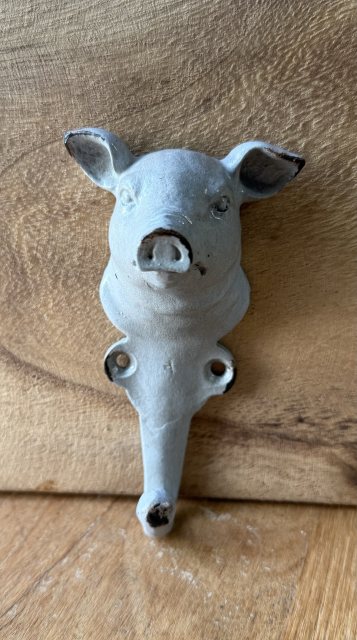 Grey Painted Pig Hook