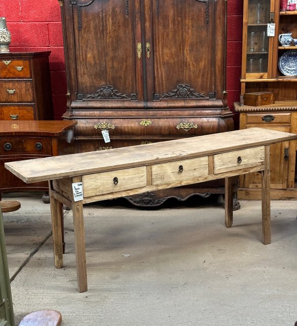Beautiful Handmade Rustic Elm Sideboard