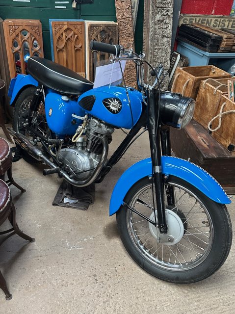 1962 BSA C15 SS80 Motorcycle