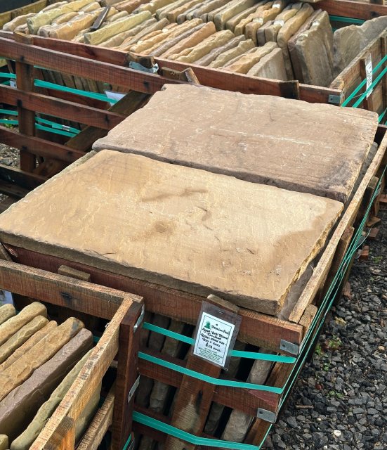 Aged York Style Tumbled Flagstone (£46m2)