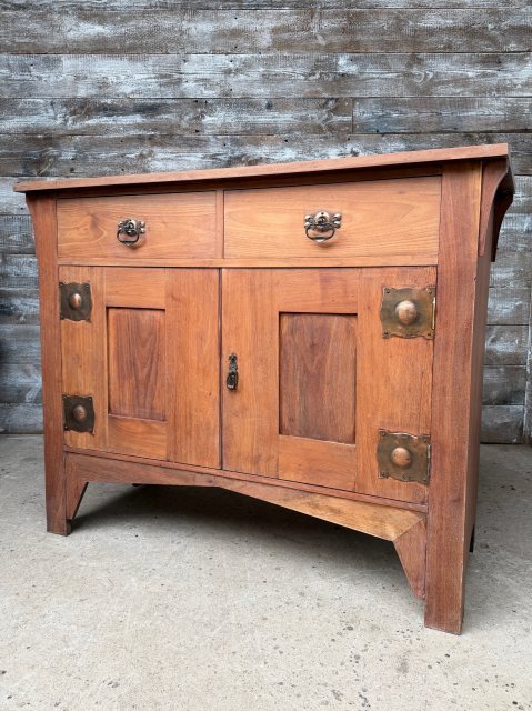 Early 20th Century Arts & Crafts Hardwood Sideboard