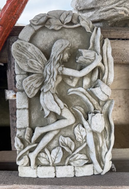 Fairy and Flowers Plaque