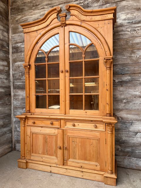 Impressive Continental Pine Glazed Dresser