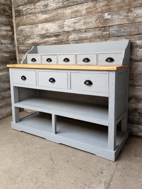 Solid Painted Pine Dresser Base