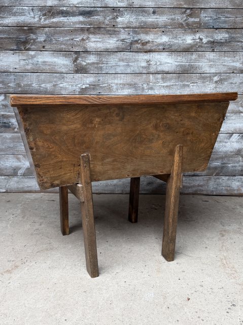 Wonderful 19th Century English Elm Dough Bin