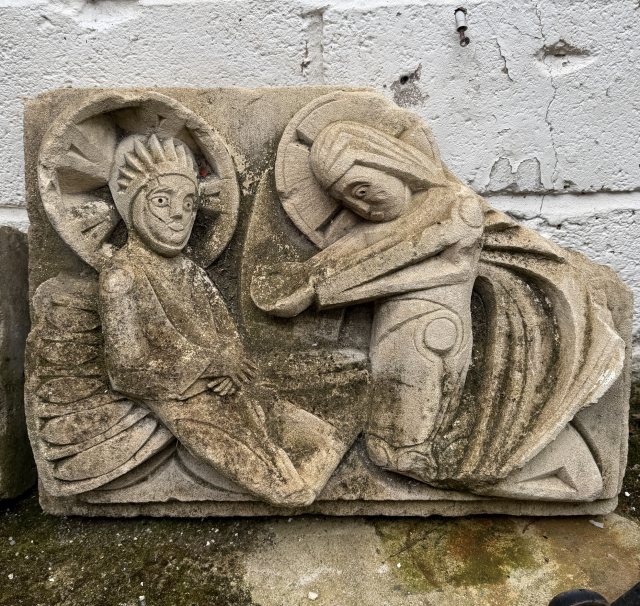 Norman Style 18th Century Stone Carving