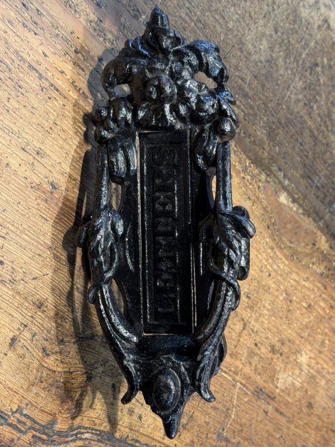 Victorian Kenrick Gothic Cast Iron Door Knocker