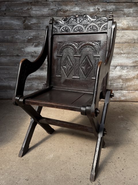 Antique 18th Century Glastonbury Chair