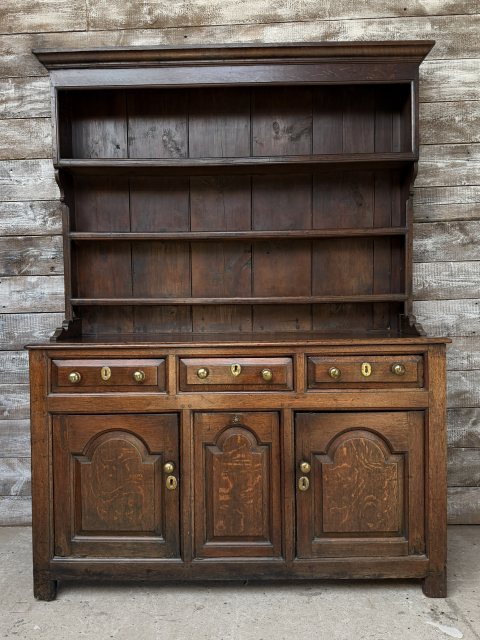 Fabulous George III Solid Oak Dresser