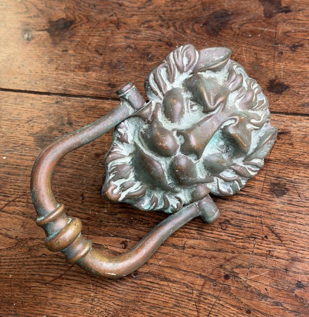 Antique Lion "Downing Street" Door Knocker