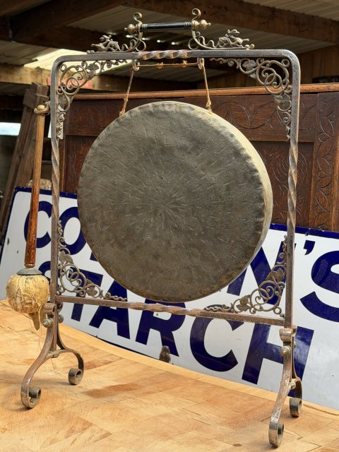 Fantastic Early 20th Century Dinner Gong