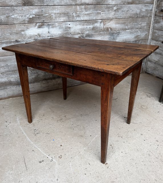 A 19thC Provincial Fruitwood & Pine Table