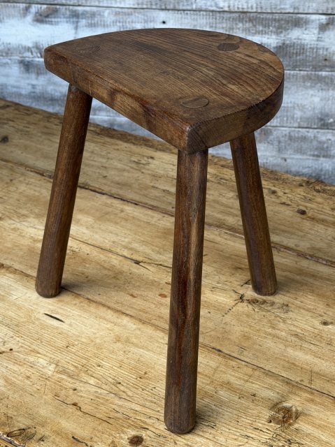 Antique 19thC Cricket Milking Stool