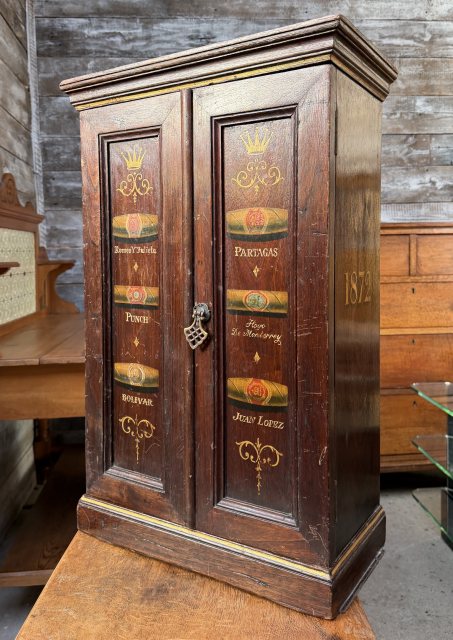 Antique C1900 Havana Cigar Display Box