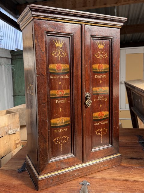 Rare Antique C1900 Havana Cigar Display Box