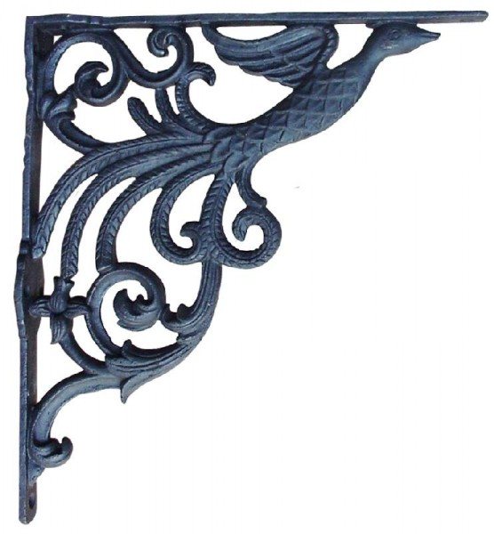 Wells Reclamation Shelf Bracket (Peacock)