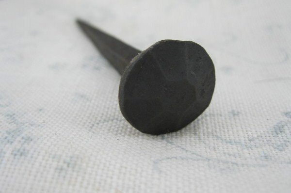 Wells Reclamation Rose Head Door Nail 3'