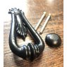 Wells Reclamation Victorian Style Door Knocker (Iron)