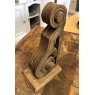 Wells Reclamation Wooden Corbel (Teak Narrow Scroll)