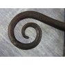Wells Reclamation Curly Tail Lever Handle (with key hole)