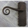 Wells Reclamation Curly Tail Lever Handle (no key hole)