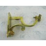 Wells Reclamation Brass Curtain Pole Bracket