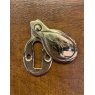 Wells Reclamation Brass Escutcheon (Teardrop)