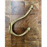 Wells Reclamation Brass Hat & Coat Hook (Acorn)