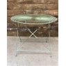 Wells Reclamation Large Round Folding Wire Tables