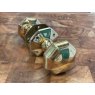 Octagonal Brass Door Knobs