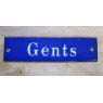 Enamel Sign (Gents)