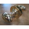 Wells Reclamation Oval Door Knobs (Brass)