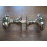 Wells Reclamation Oval Door Knobs (Brass)