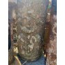 Pair of Carved Stone Liverpool Columns