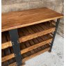 Wells Reclamation Double Fruit Crate Shelving Unit