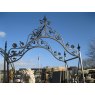 Wells Reclamation Metal Arch with Seat