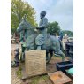 Wells Reclamation Cast Iron Russian Cossack Statue