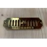 Wells Reclamation Brass Air Vent (Hit & Miss 8''x2.5'')