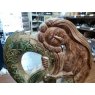 Hand Carved Wooden Mermaid (Small)