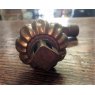 Wells Reclamation Thermostatic Radiator Valves (Antique Brass)