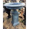 Wells Reclamation Cast Iron Urn on Plinth