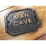 Wooden Sign (Man Cave)
