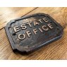 Wells Reclamation Wooden Sign (Estate Office)