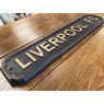 Wells Reclamation Wooden Sign (Liverpool FC)